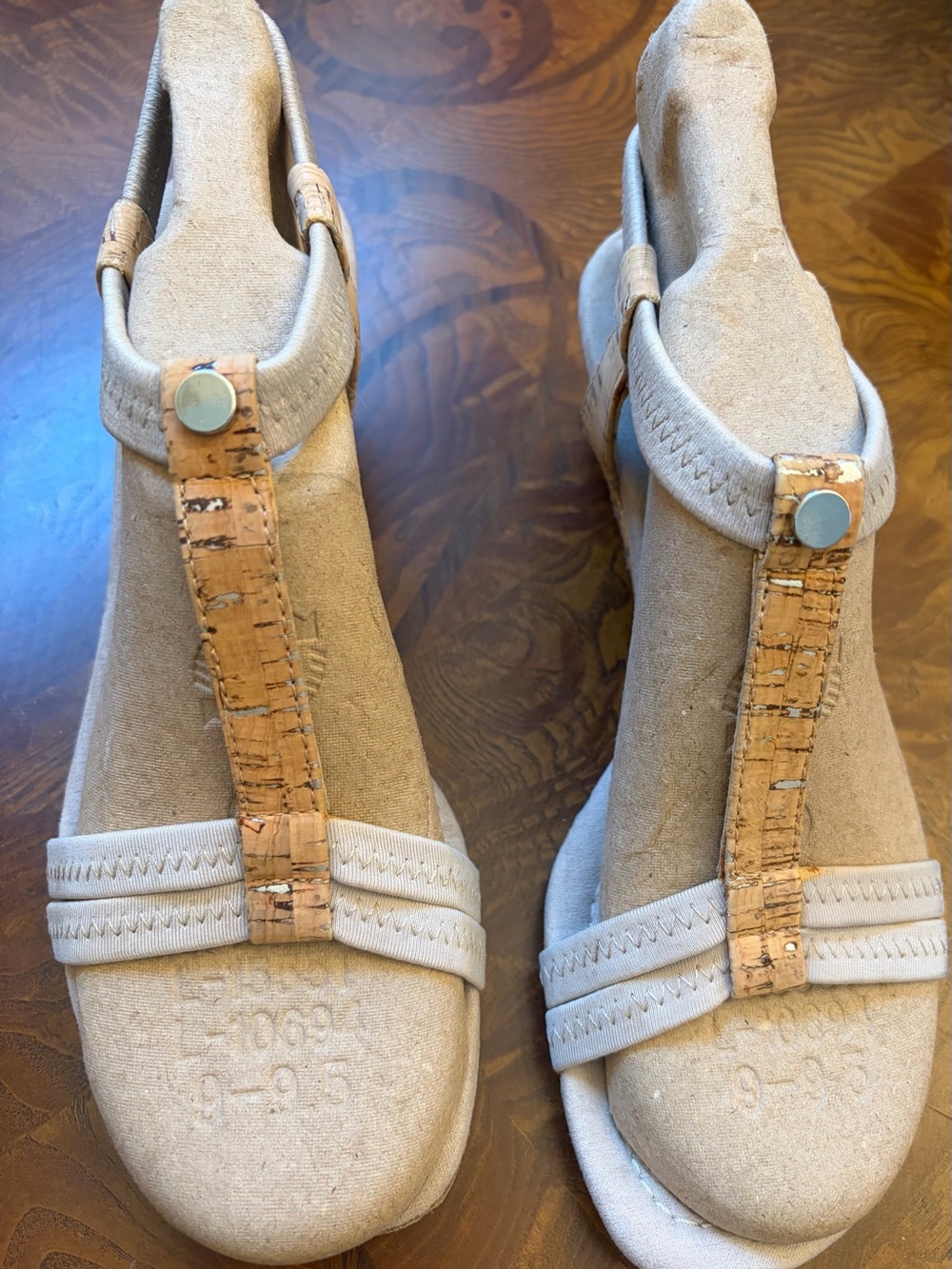 Beige Cork-Accent Women’s Sandals Croft & Barrow